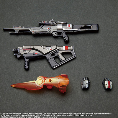 MASS EFFECT3 PLAY ARTS 改 -KAI- Female shepard