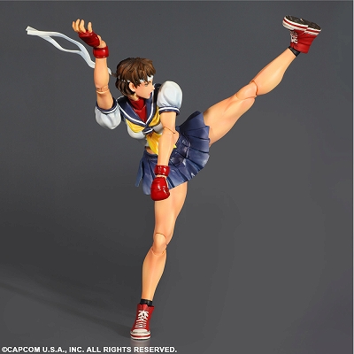 SUPER STREET FIGHTER IV ARCADE EDITION PLAY ARTS改 SAKURA 【サクラ】
