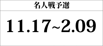 名人戦地区予選（全国10か所で開催）